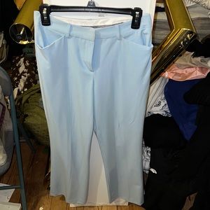 Baby blue slacks